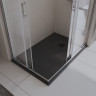 Душевой поддон из искусственного мрамора BELBAGNO TRAY-MR-UNO-AH-120/80-35-NERO-NO