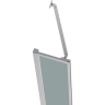 Душевой уголок BELBAGNO LUCE-AH-22-110/105-C-Cr