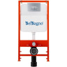 Комплект 2 в 1: Система инсталляции для унитазов BELBAGNO BB026 с кнопкой смыва BB050CR.MAT BB026/BB050CR.MAT